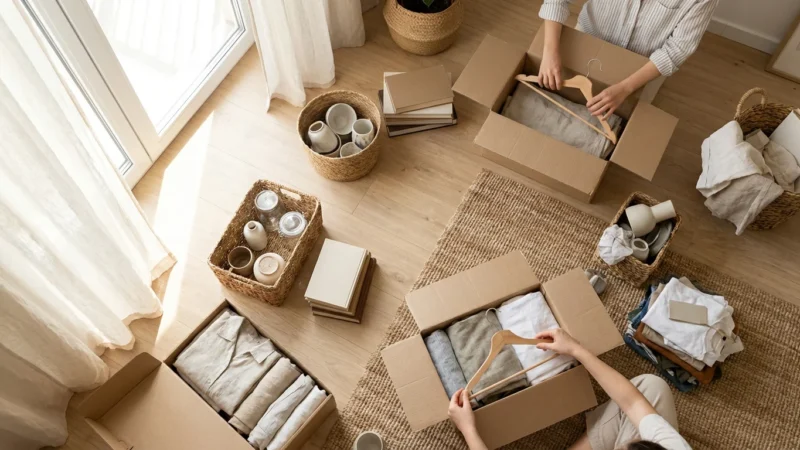 Decluttering Your Home: A Guide to Downsizing and Simplifying - guide